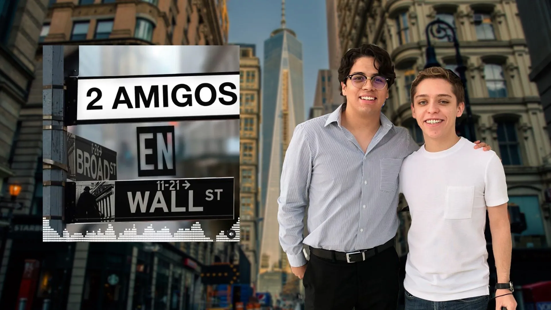 "Dos amigos en Wall Street" el podcast de finanzas de alumnos del Tec