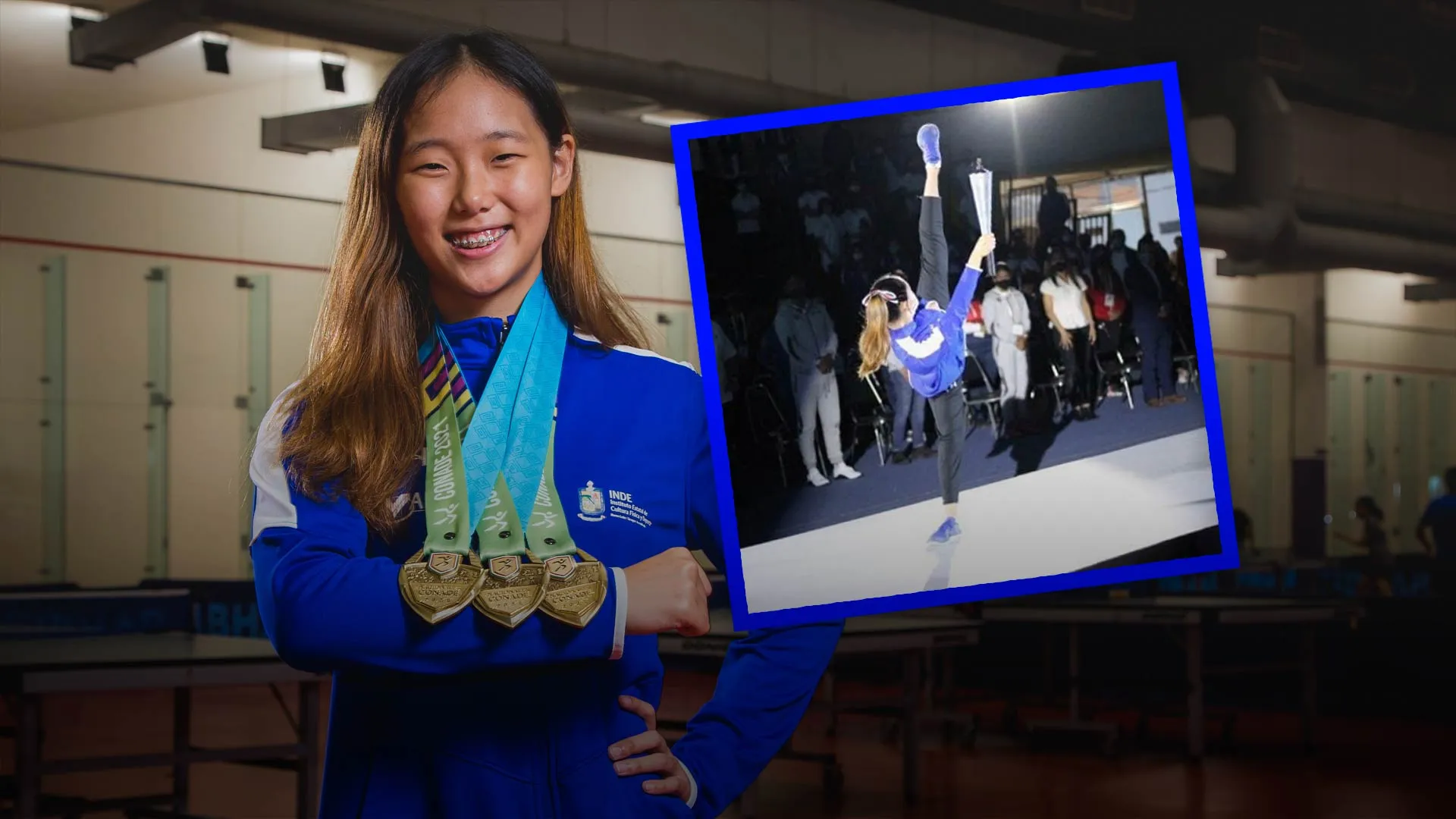 En Juegos Nacionales CONADE 2021, alumna Tec logra ¡triplete dorado!