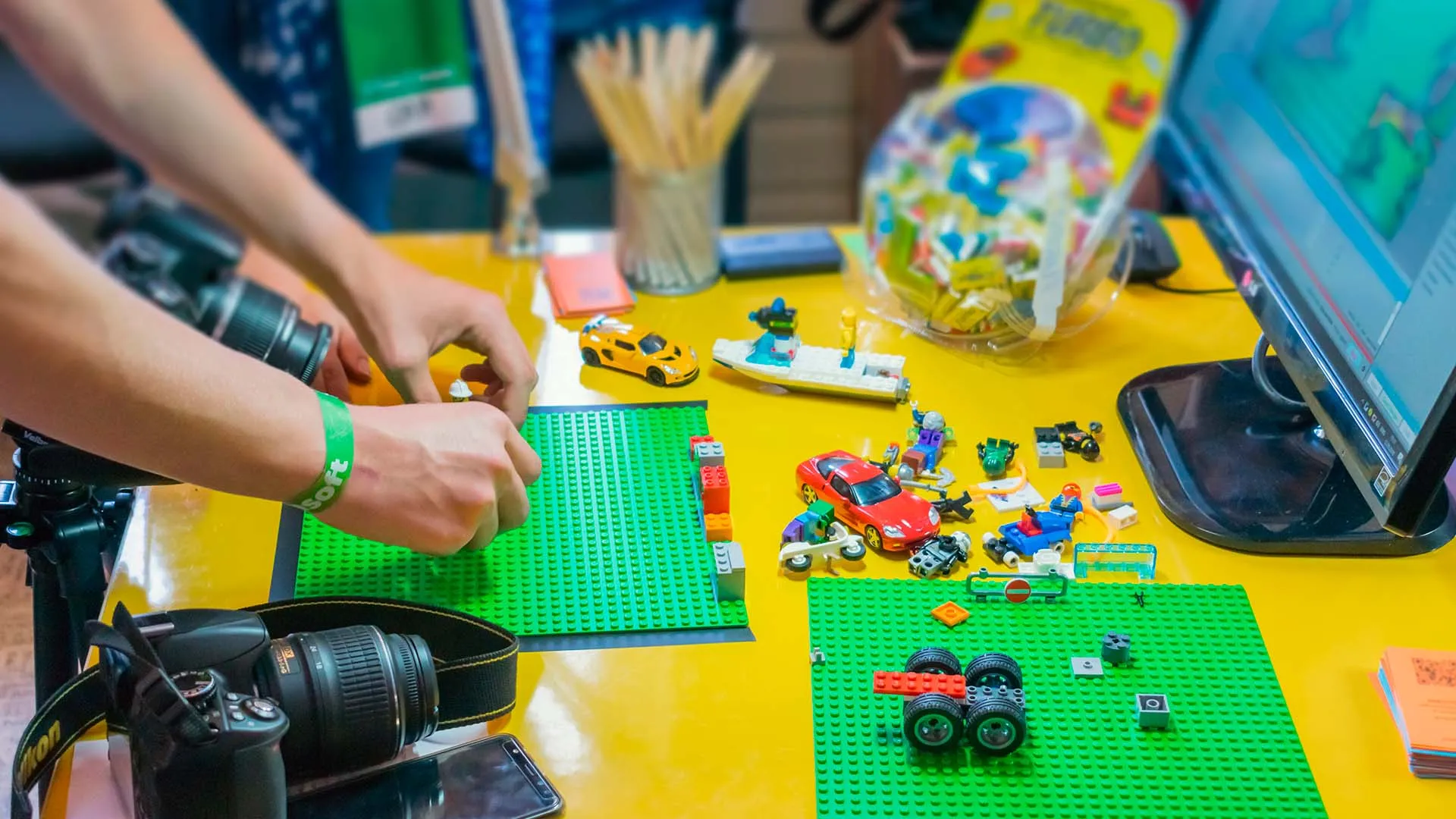 Inauguración de laboratorio de stop motion, campus Estado de México