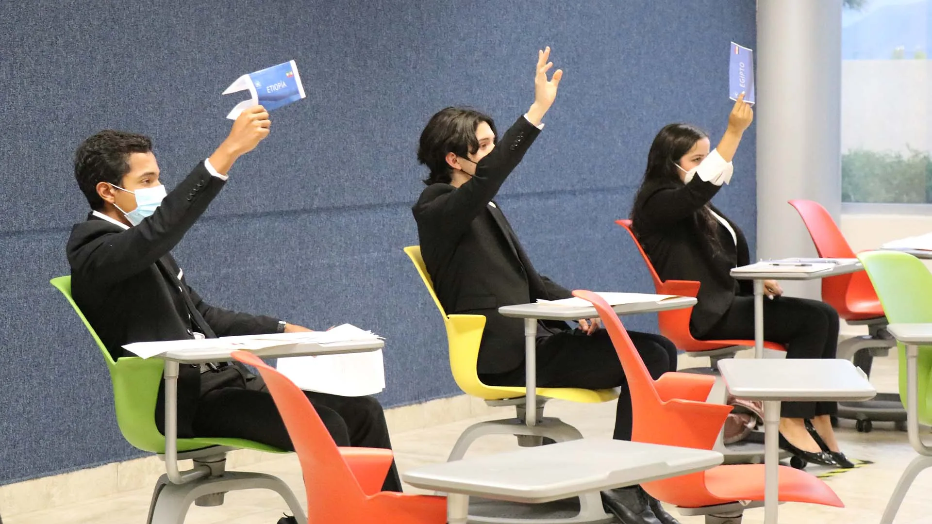 LAGUN MODEL. Discuten temas internacionales en modelo ONU