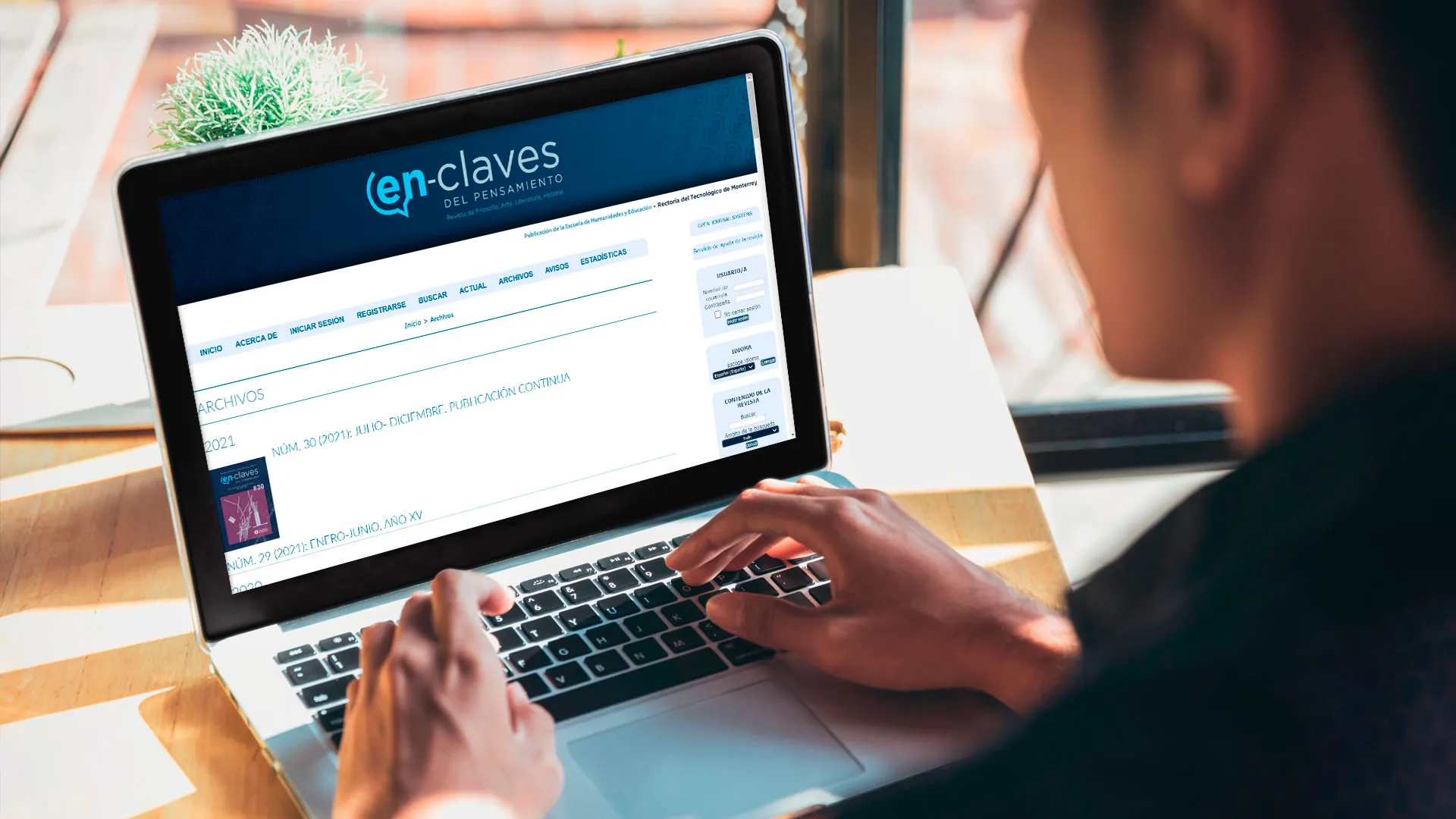 La revista científica del Tec, En-claves del pensamiento está disponible para consulta en formato digital.