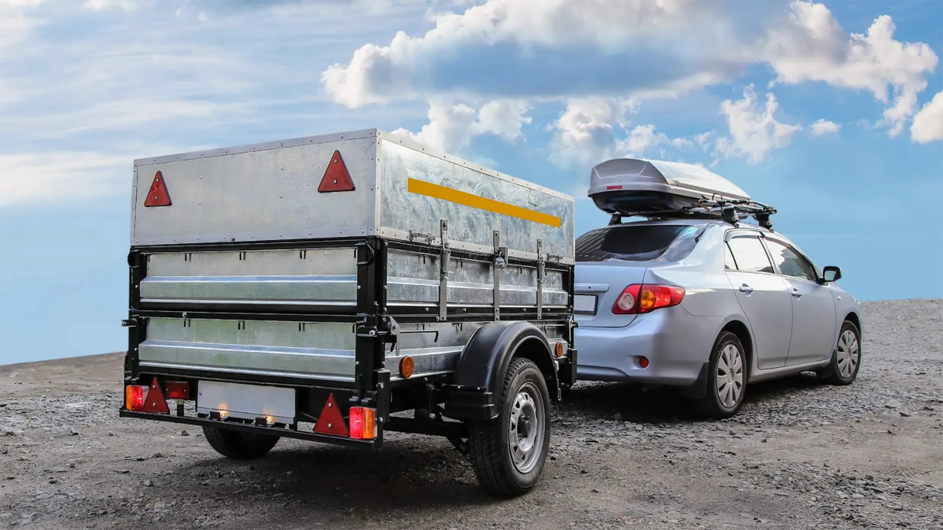 Sistema de estacionado para remolque