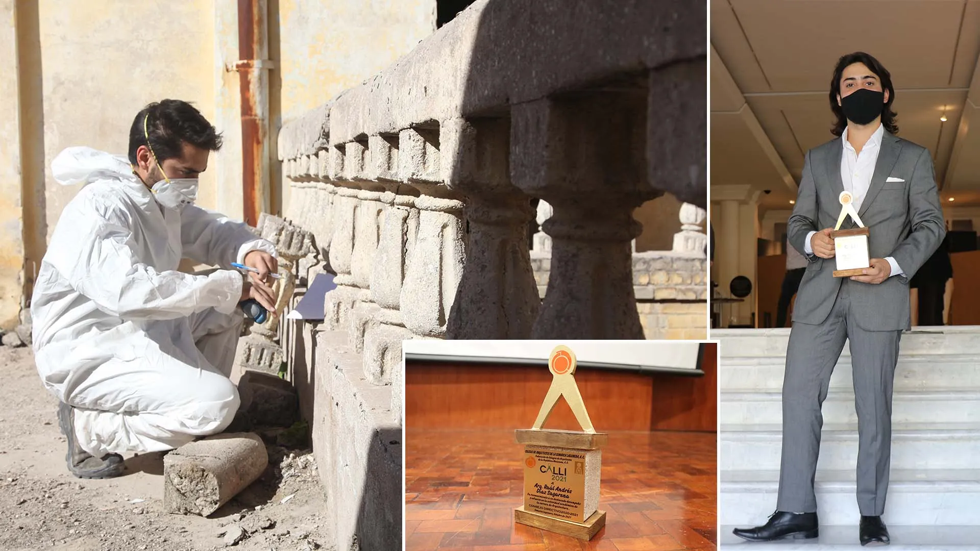 EXATEC Raúl Díaz Sagarena gana el Premio Calli 