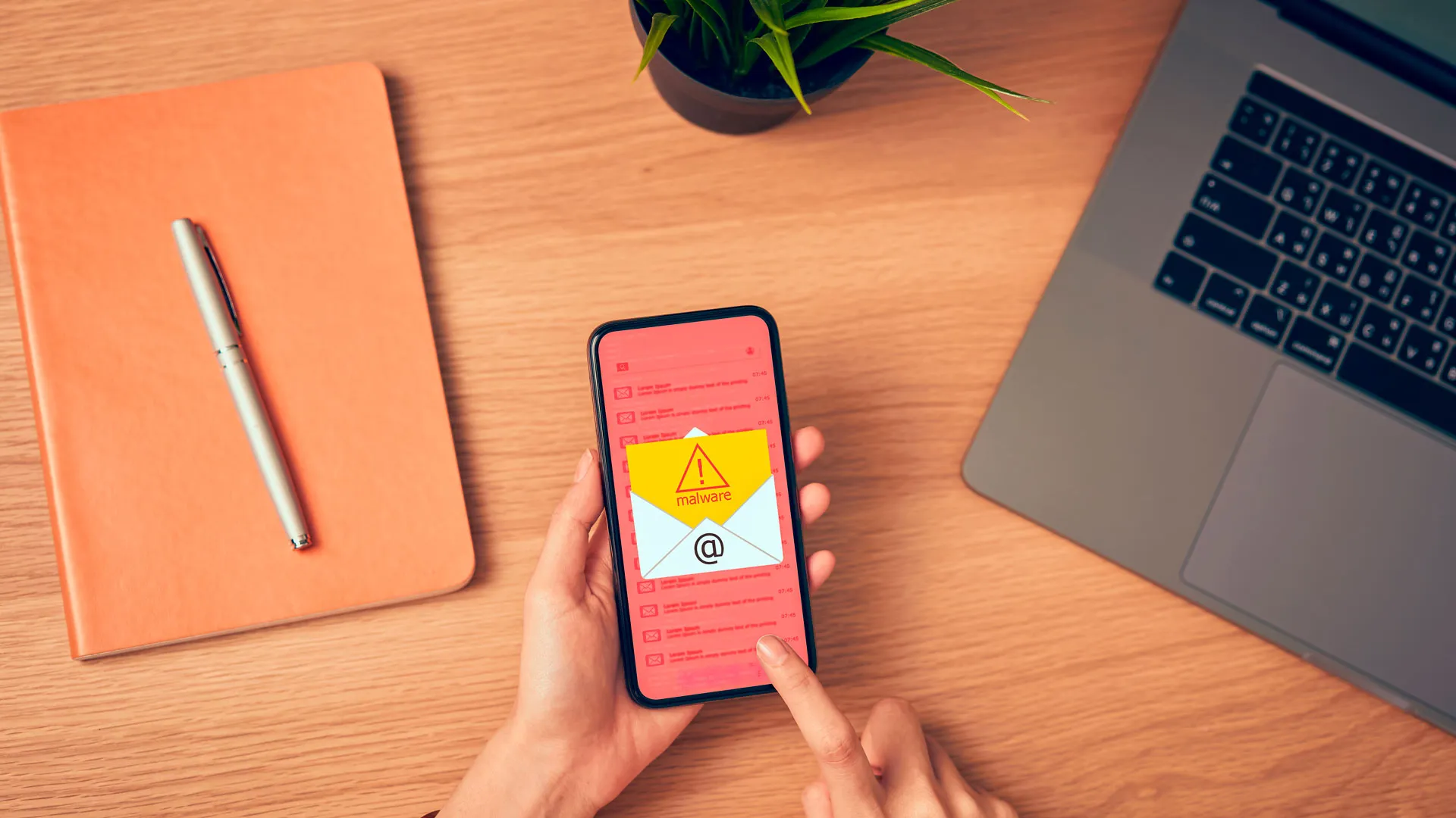 Los ciberdelincuentes pueden robar información personal de usuarios a través de computadoras y celulares.