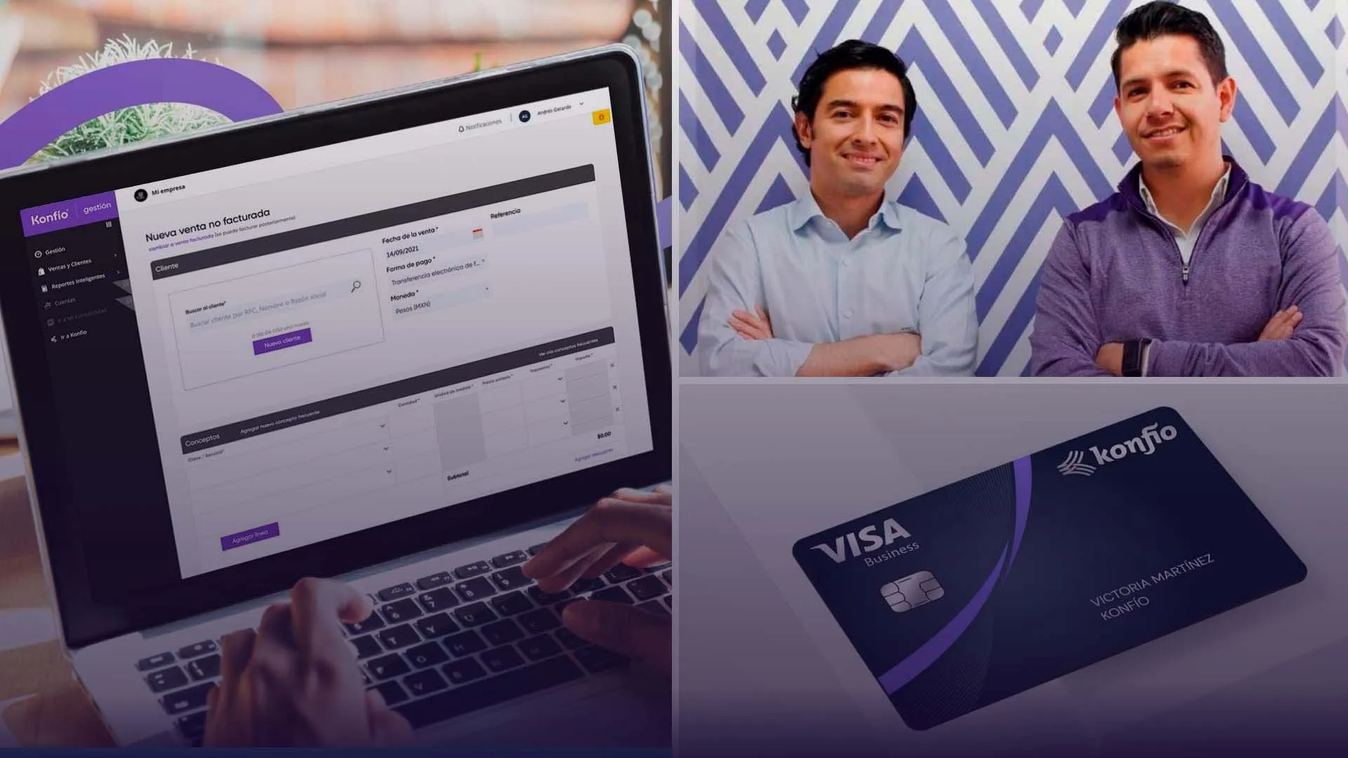 Konfío se convirtió en una empresa unicornio al alcanzar los mil millones de dólares de inversión inicial.