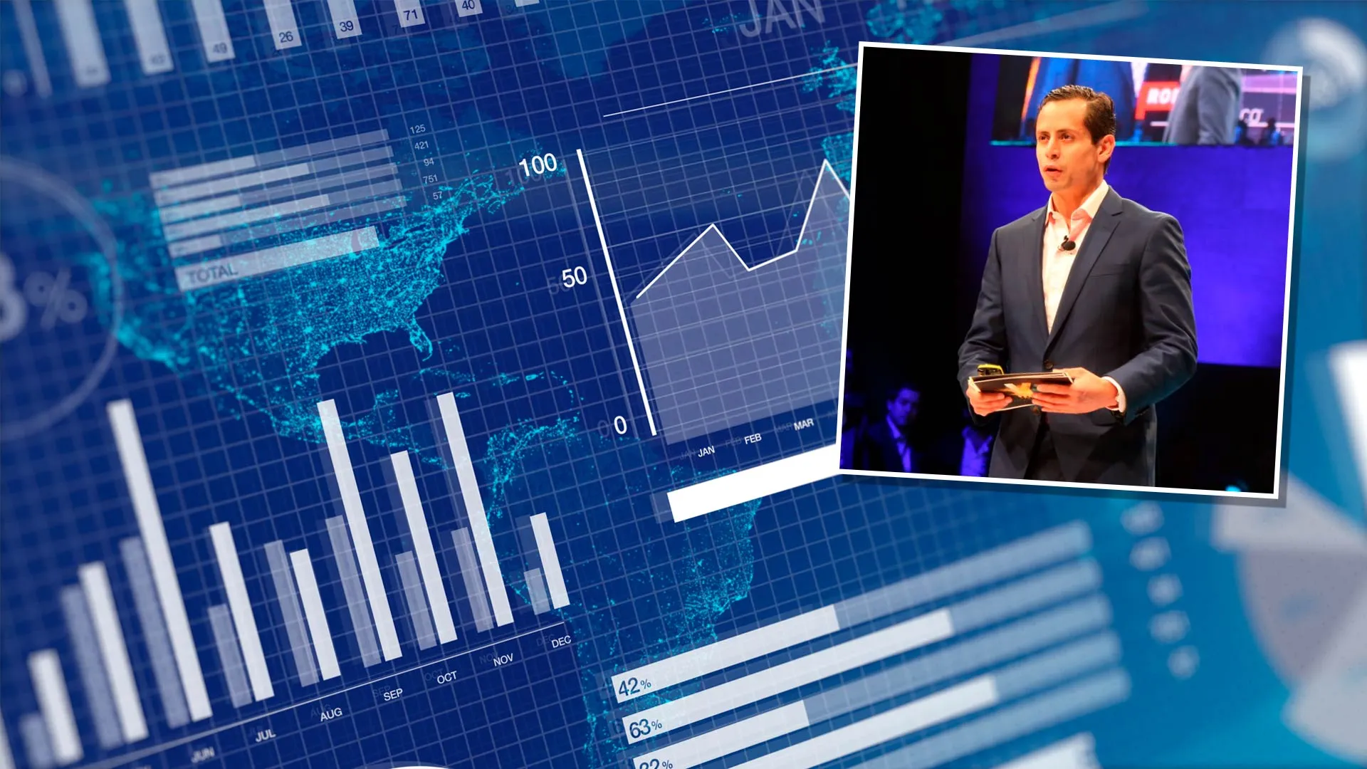 El periodista y analista de negocios, Rodrigo Pacheco, es egresado del Tecnológico de Monterrey.