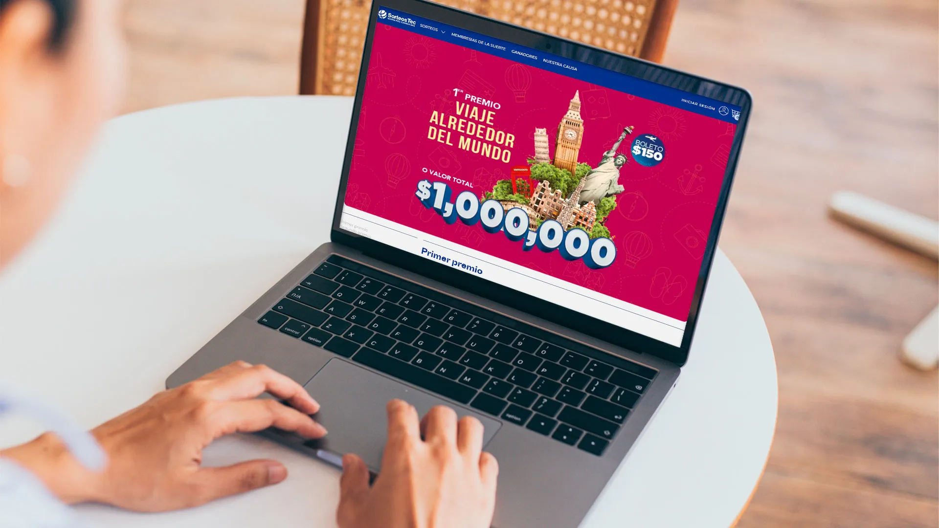 El Sorteo AventuraT tiene como primer premio un millón de pesos o un viaje por el mundo.