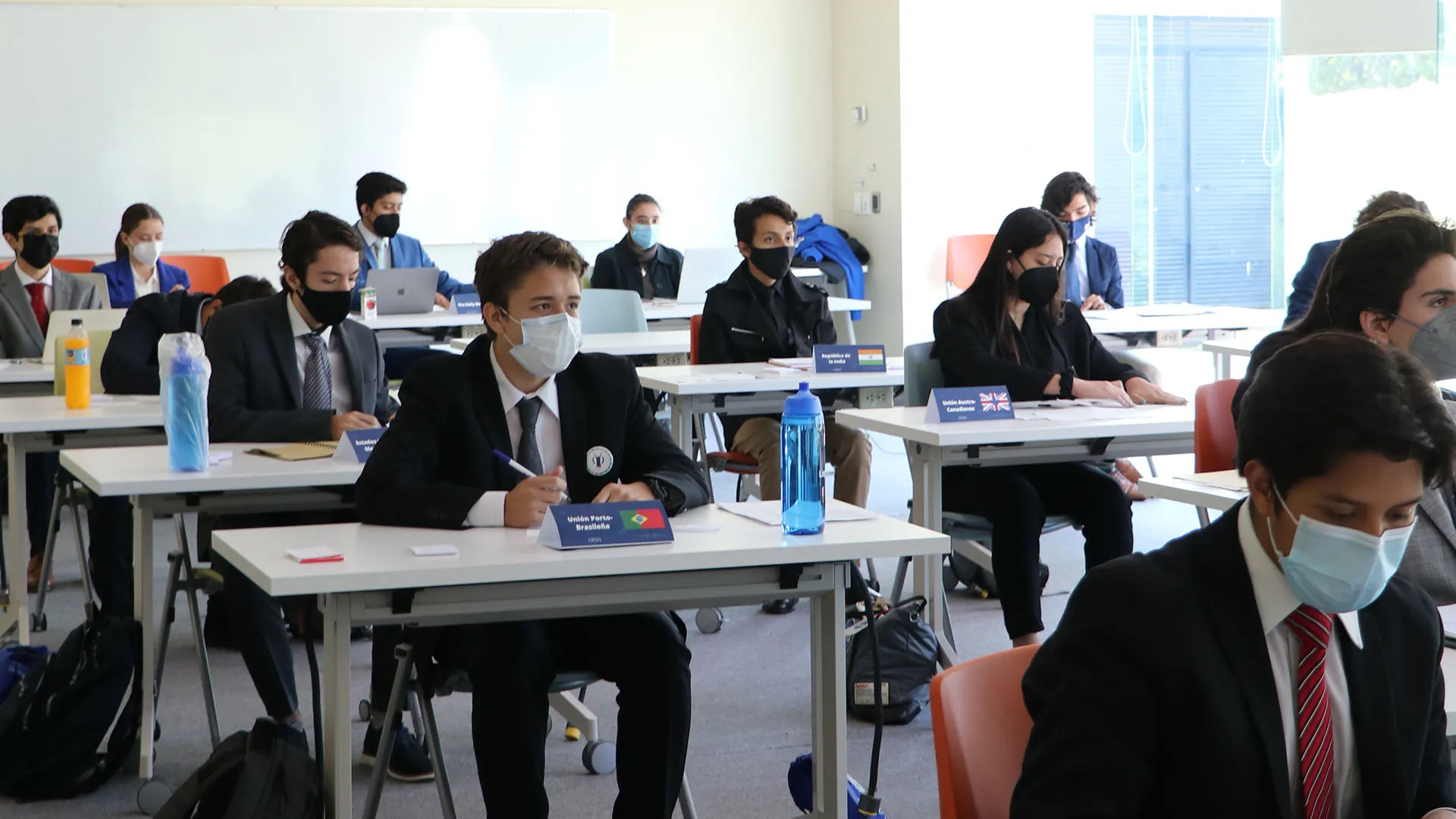 Estudiantes en TecMUN Morelia