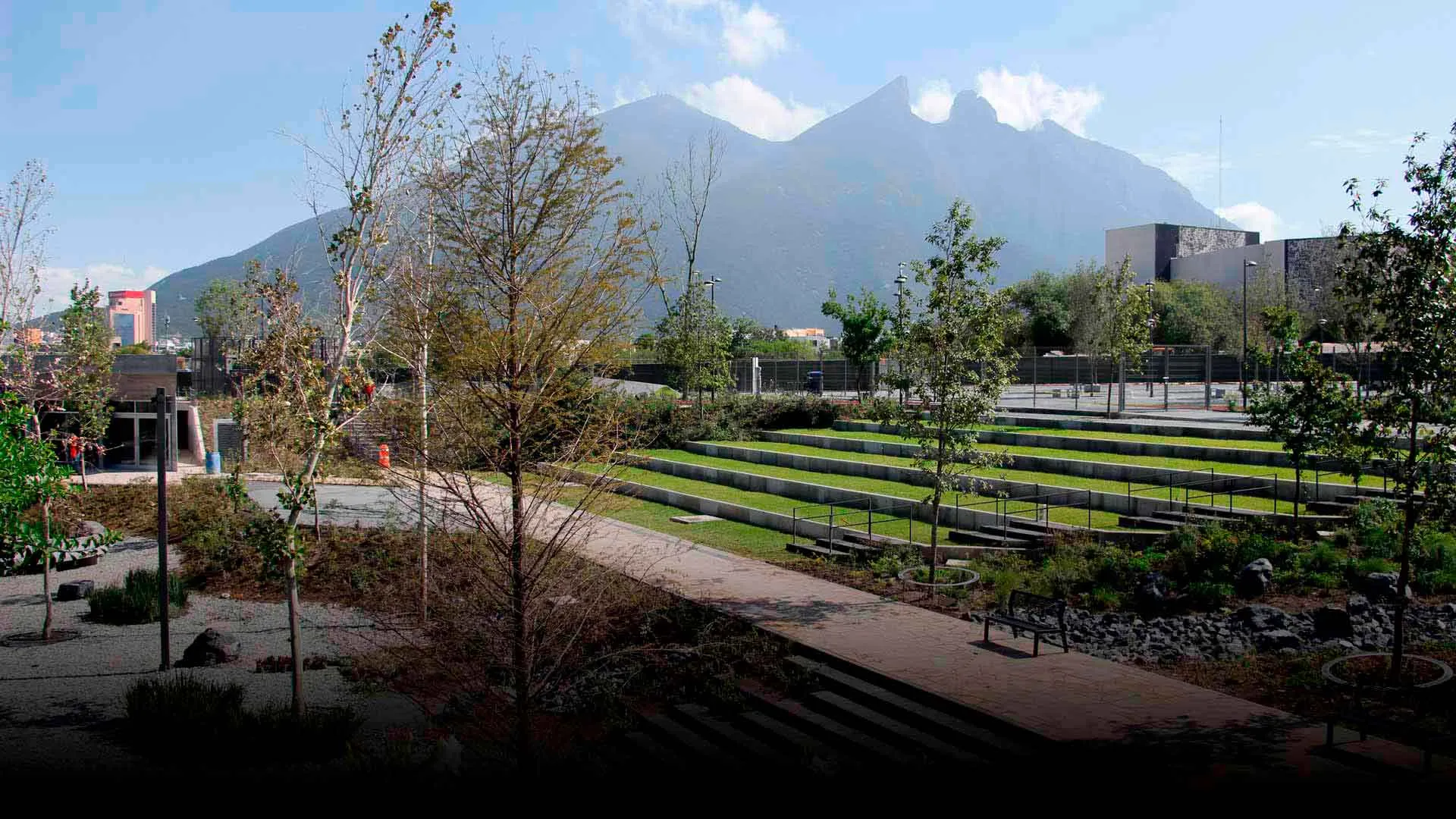 Inauguración de la primera etapa del Parque Central del Tec de Monterrey