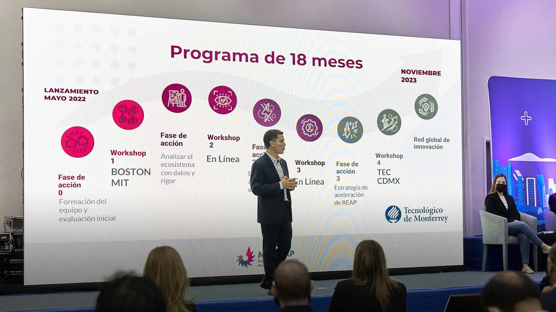 Tec campus Querétaro presentó un programa de emprendimiento en conjunto con el MIT con el objetivo de generar nuevas estrategias en la región.