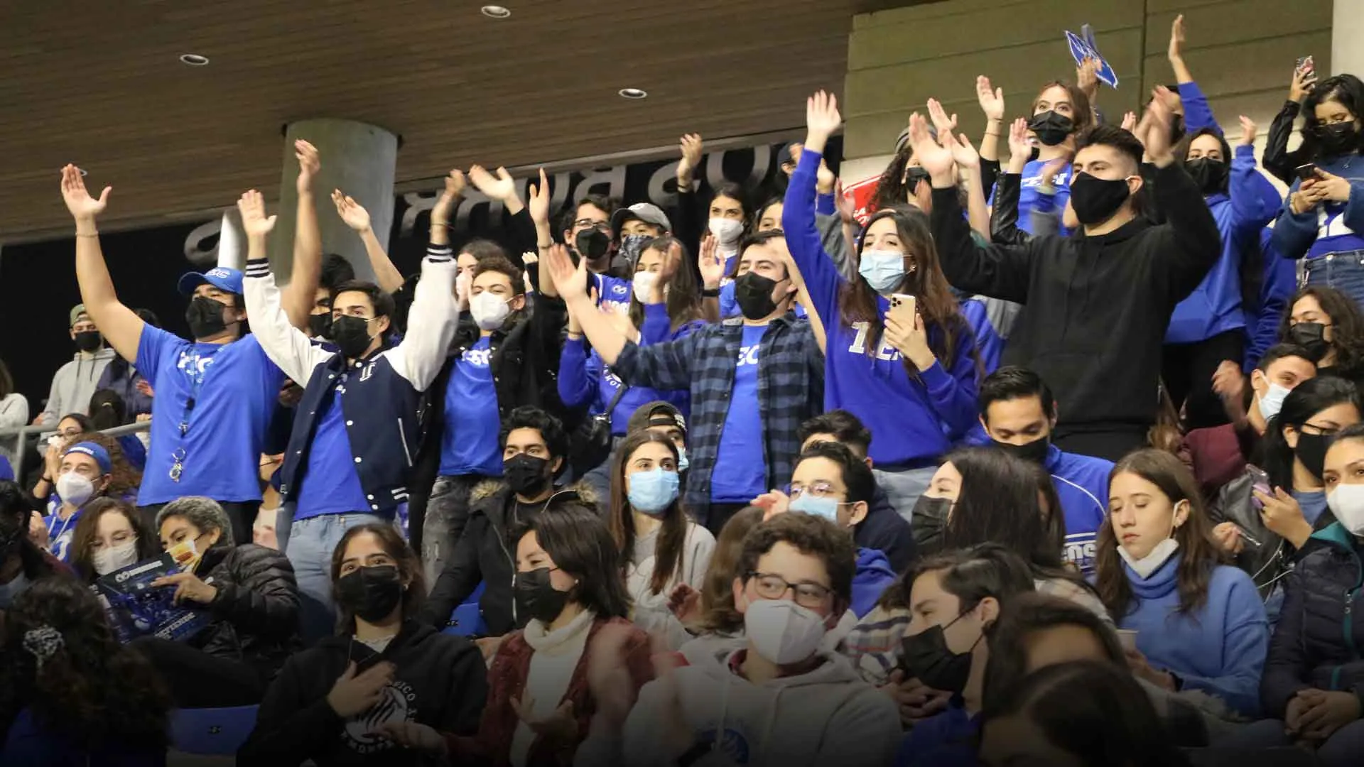 Vuelve la afición borregos al Estadio Banorte en partido contra Pumas Acatlán