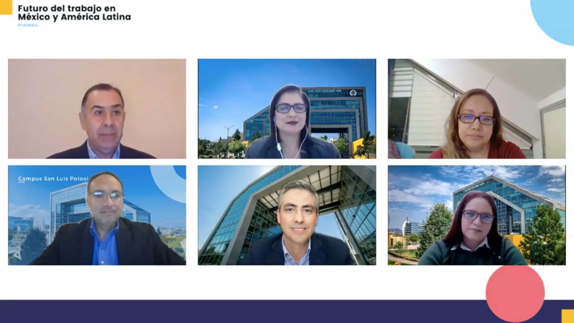 Panel "El futuro del trabajo en México y América Latina"