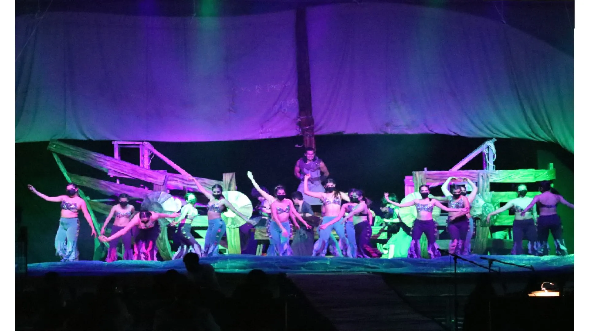 Número musical de las sirenas