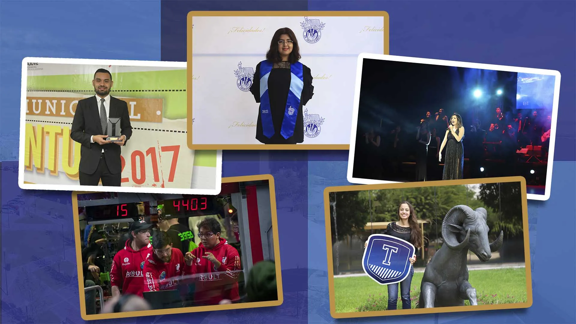 5 egresados del Tec comparten su historia de graduación