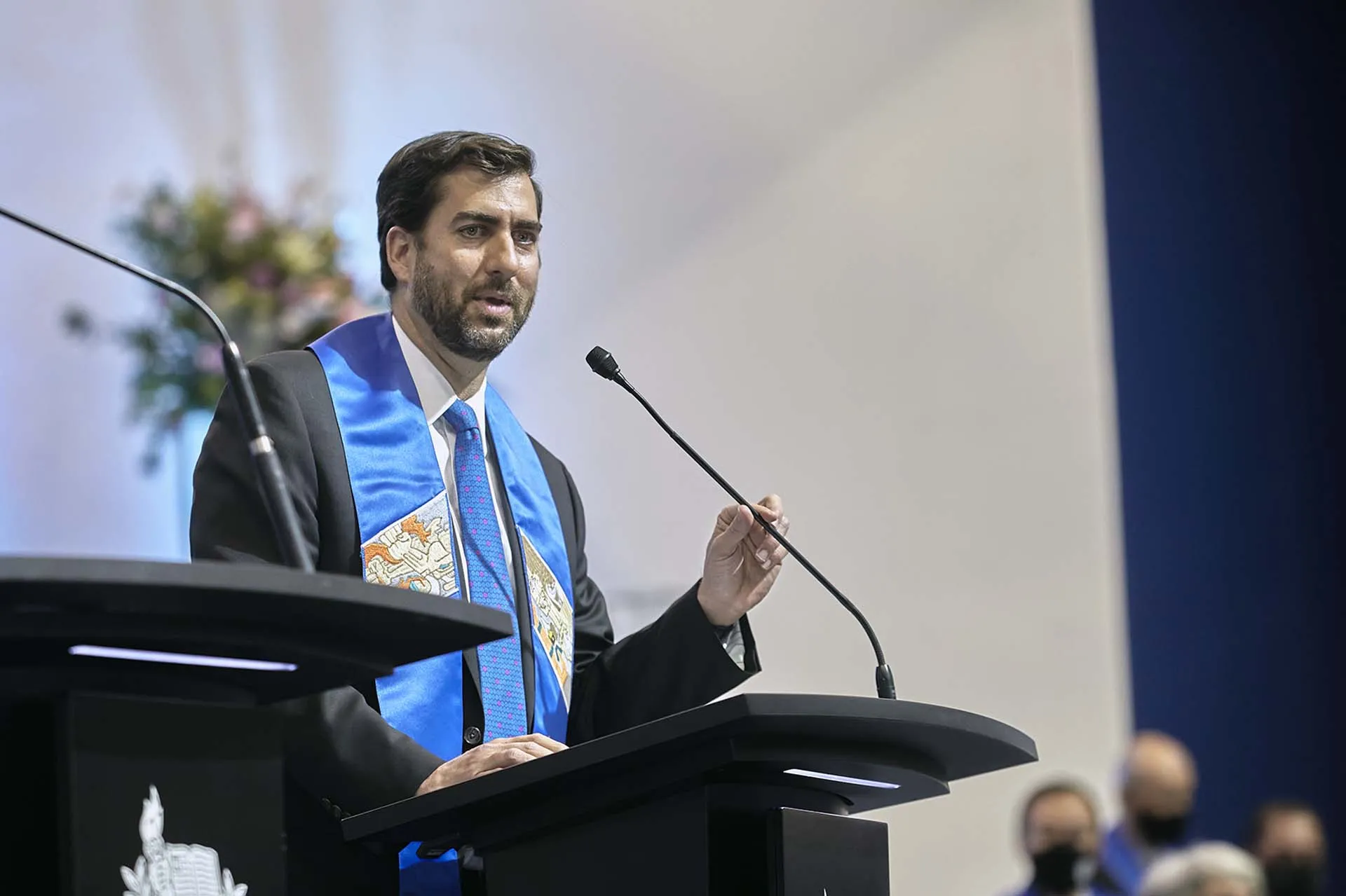 Juan Pablo Murra se dirigió mensaje a los recién graduados del campus Querétaro