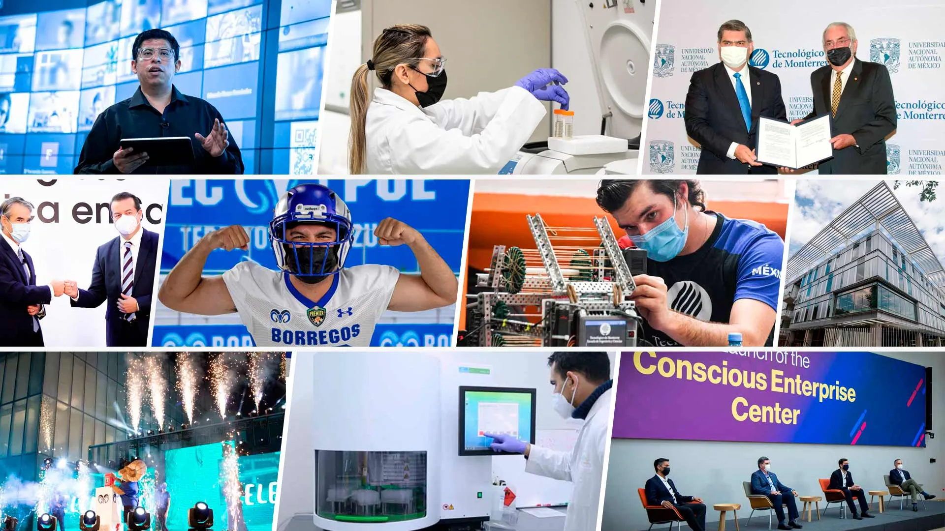 Las noticias sobresalientes del Tec de Monterrey en 2021.