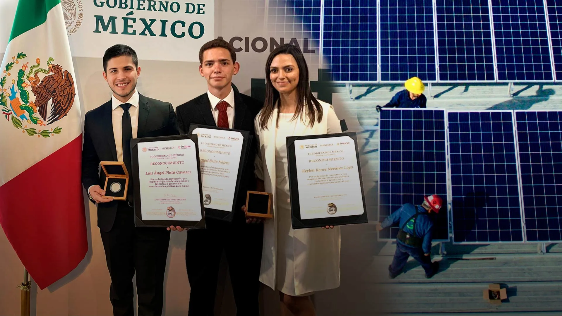¡Por el futuro! 3 EXATEC ganan Premio Nacional de la Juventud