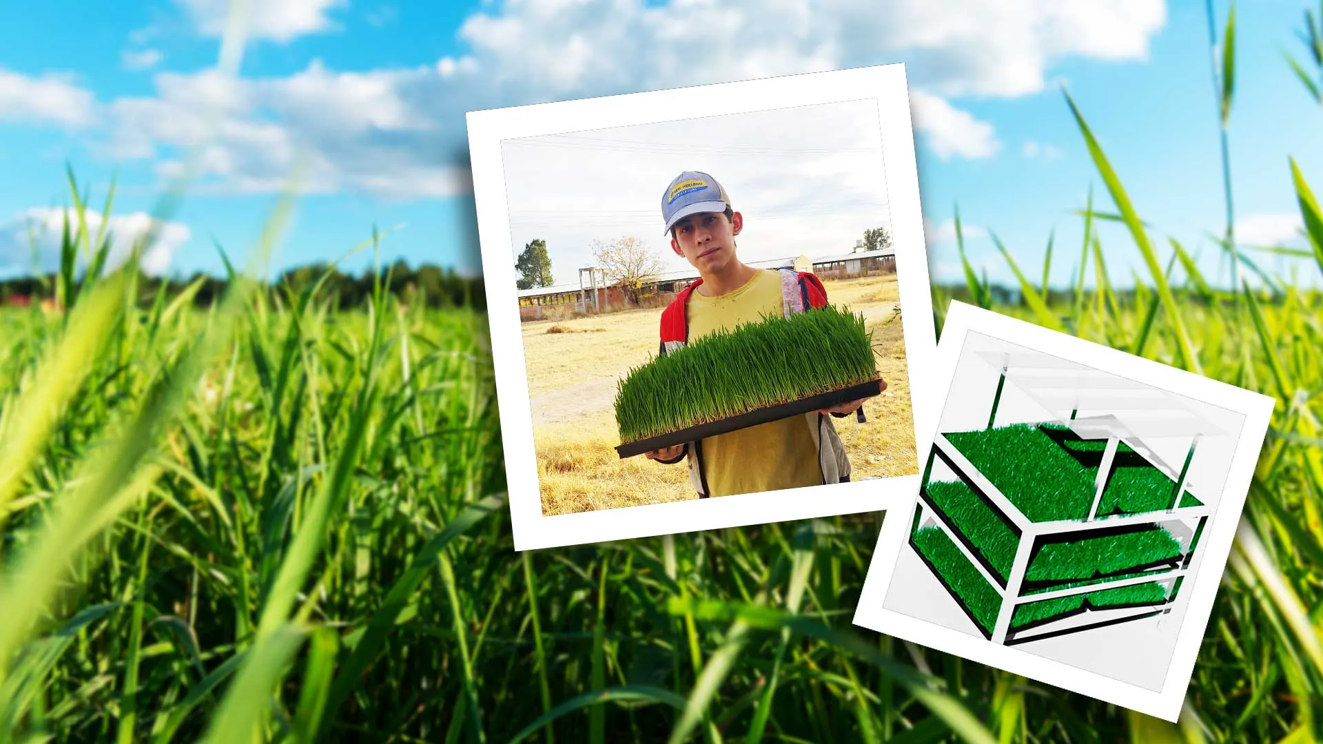 cultivo de forraje proyecto FIVI