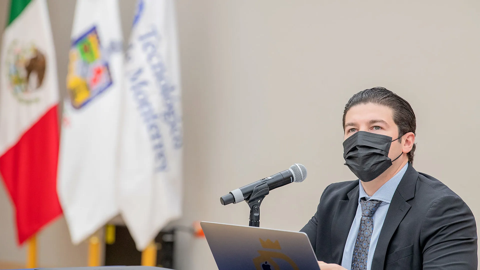 Gobernador de Nuevo León, Samuel García, visita el Tec de Monterrey para reunión de Mesa de Colaboración Metropolitana
