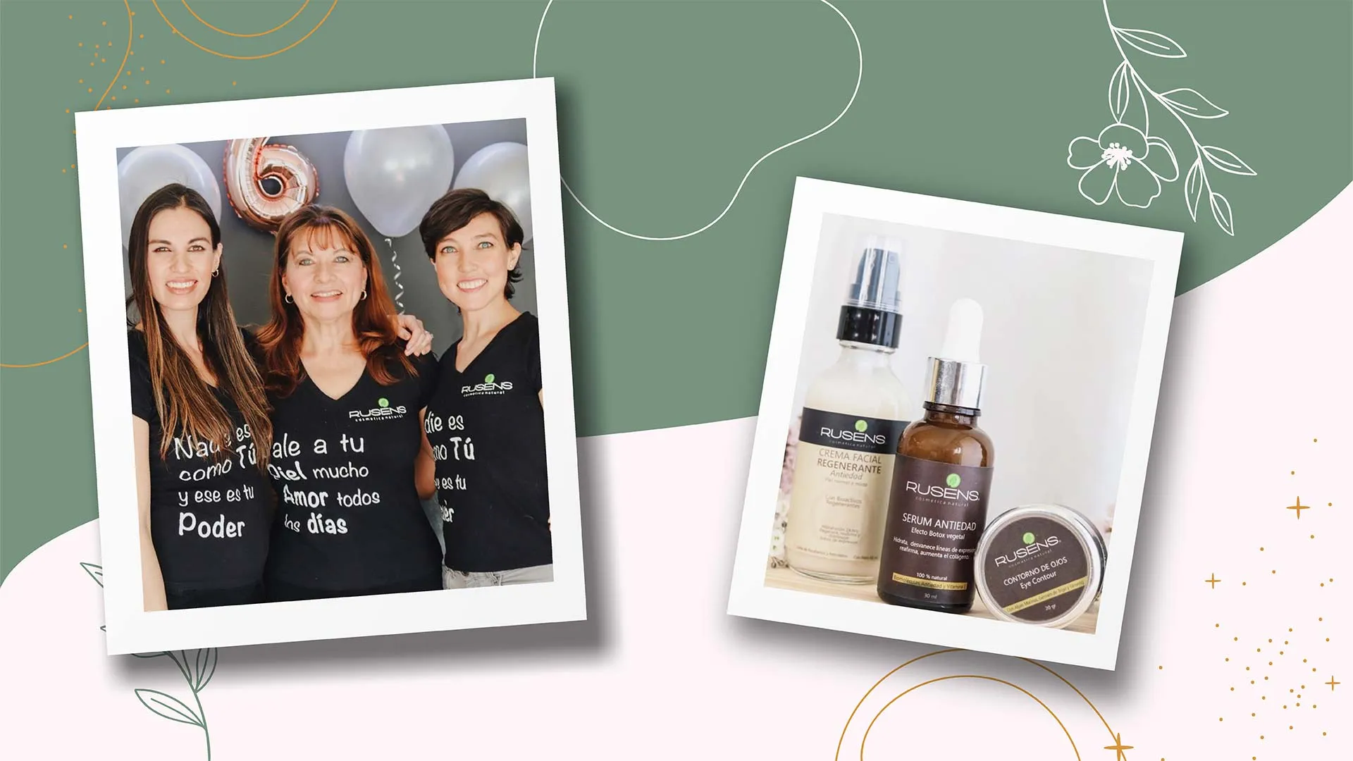 Rusens: La marca de cosméticos naturales de esta EXATEC