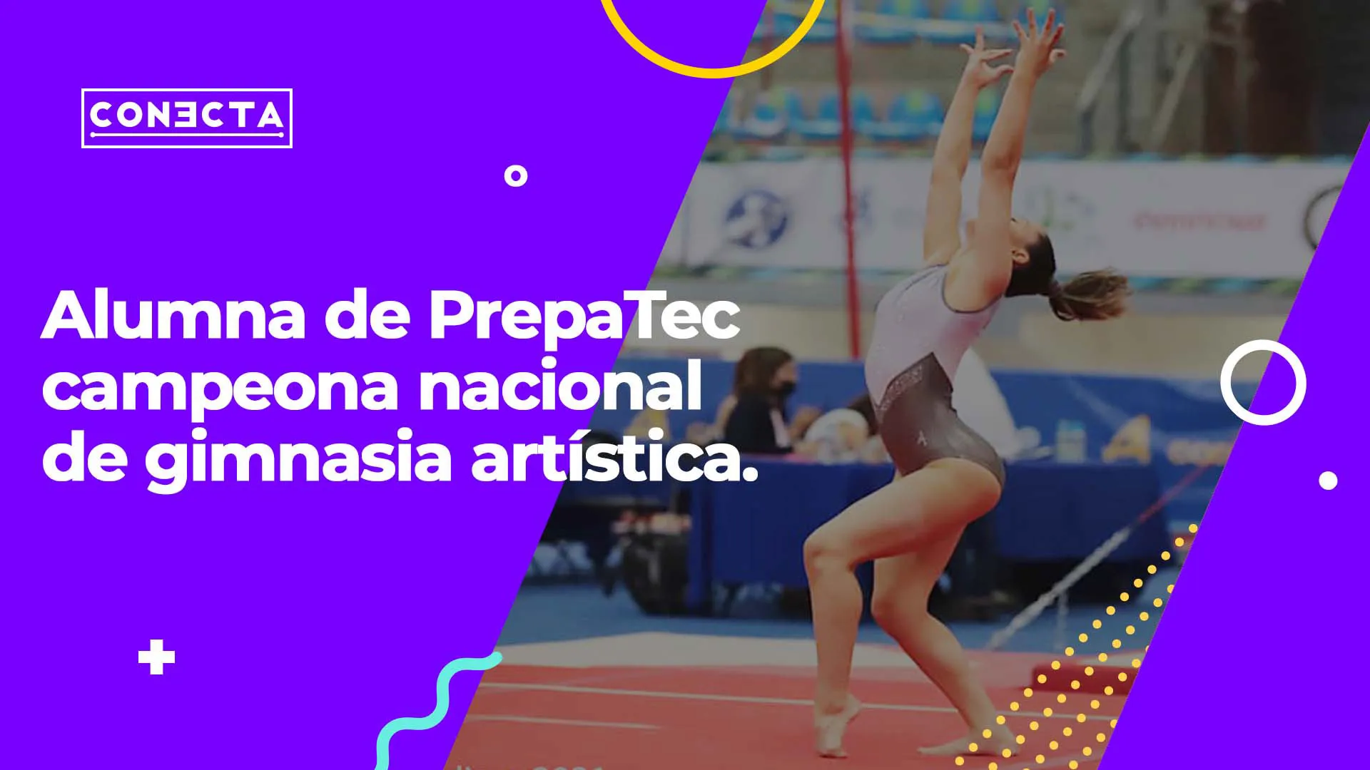 video nota Magdalena Sapién campeona nacional de gimnasia artística 