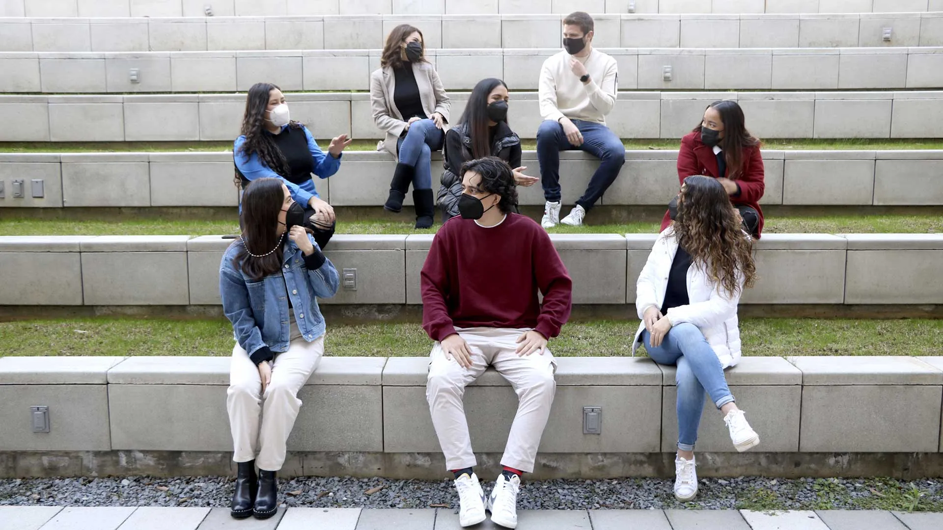 Alumnos integrantes del nuevo Comité Ejecutivo FETEC 2022 del campus Monterrey