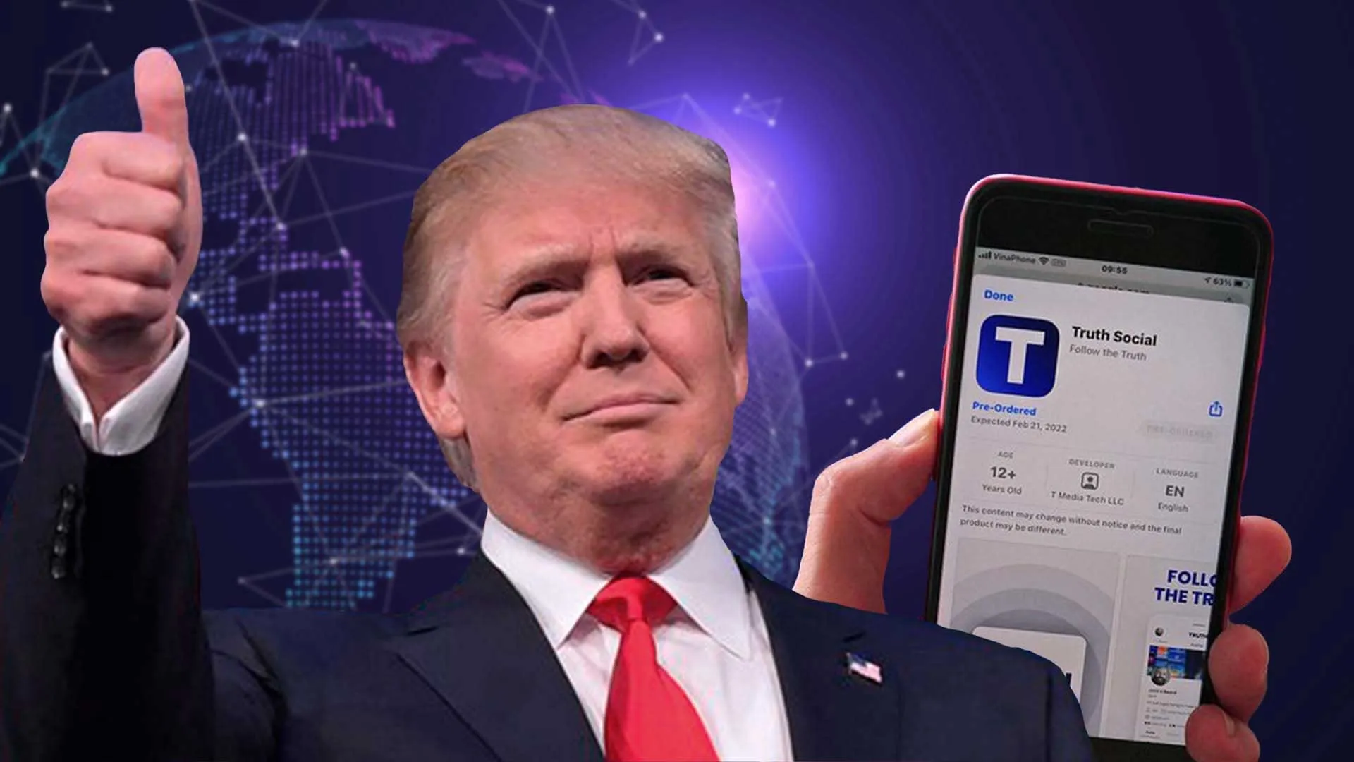 Donald Trump propone la red social The TRUTH Social