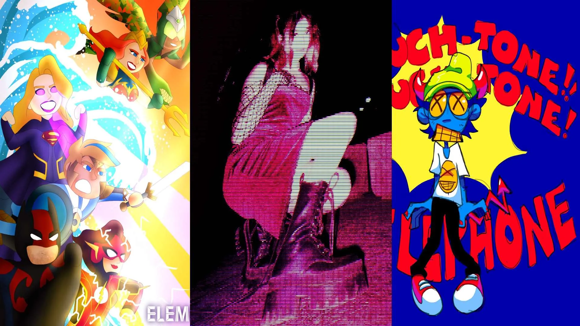 Productos visuales de los alumnos de estudios creativos