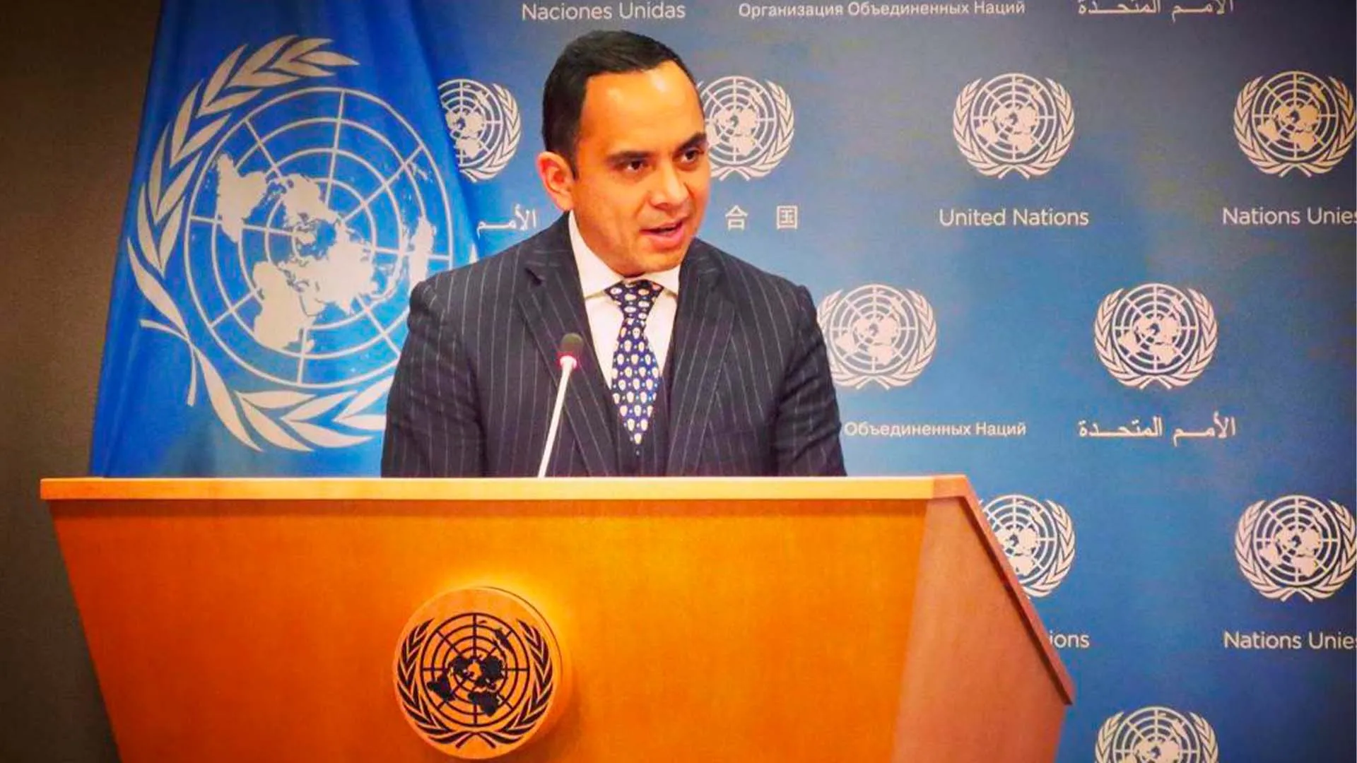 Exatec en la ONU, egresado Tec CEM