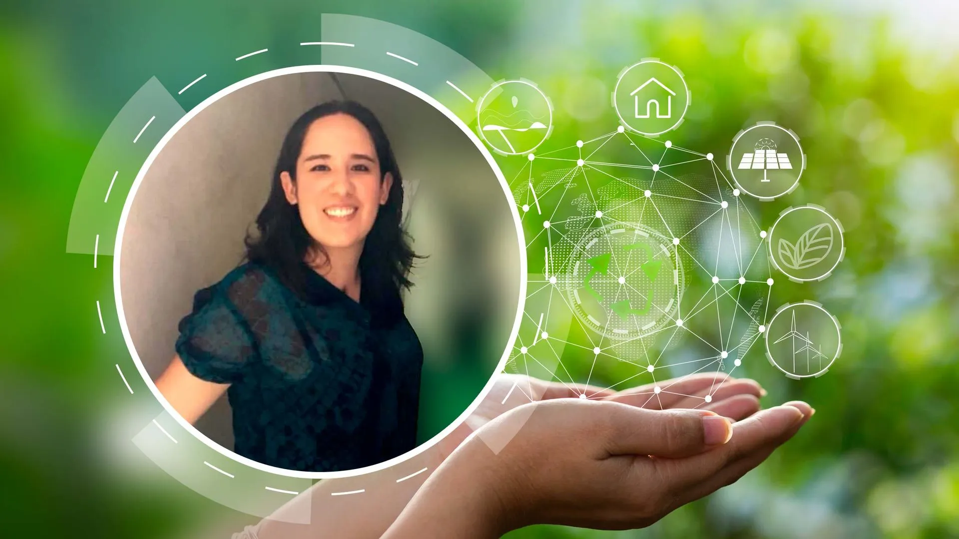 Perla Cecilia Martínez Lozano ganadora del Premio Mujer Tec 2022 categoría Medio Ambiente y Desarrollo Sustentable 