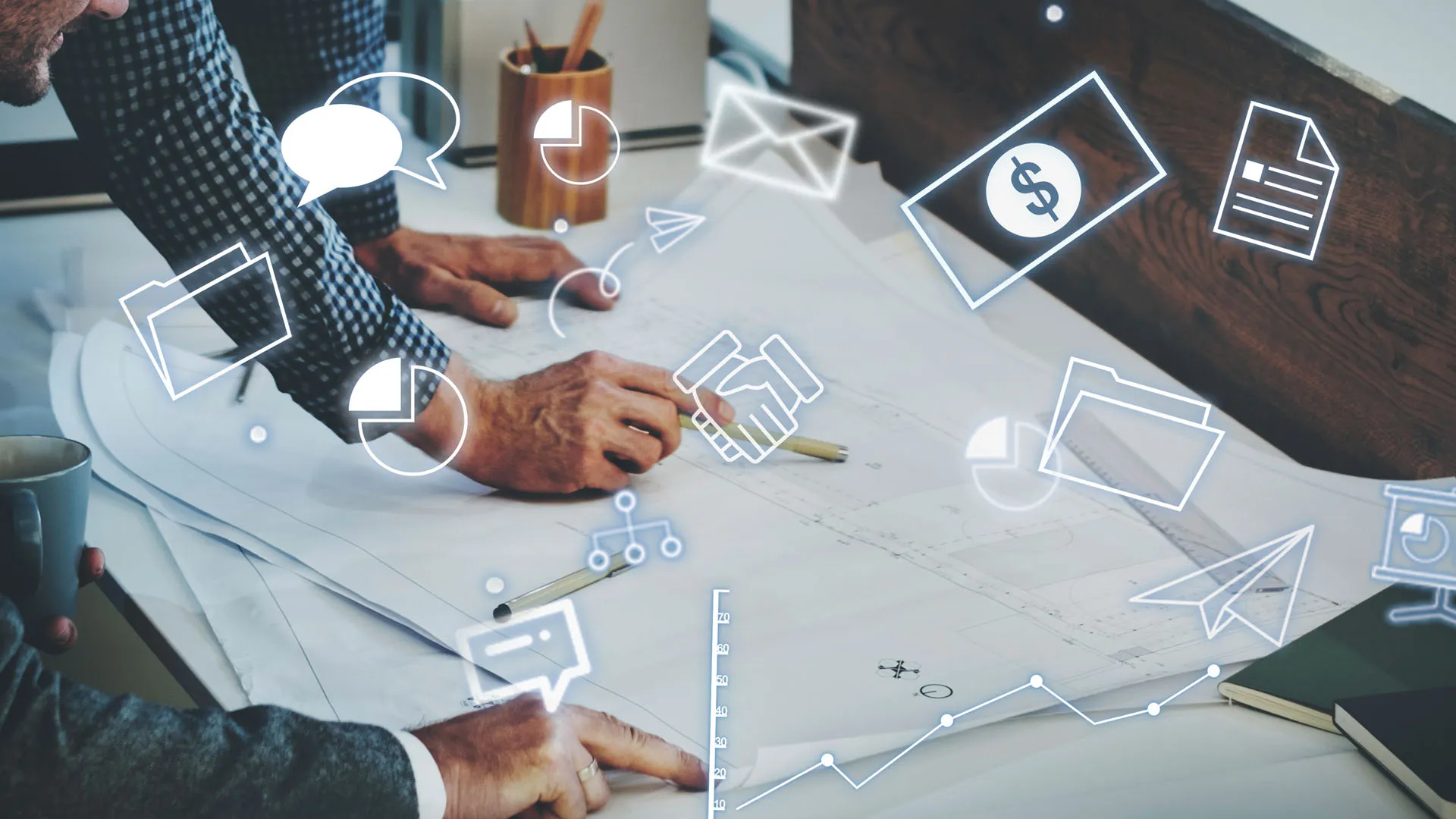 personas realizando una planeación estratégica