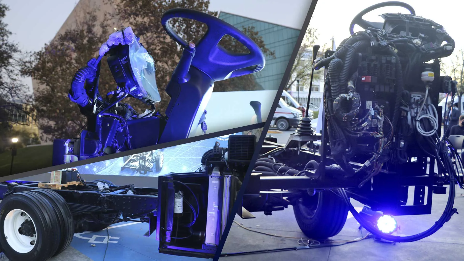 Imagenes del nuevo chasis de la escuela de ingeniería y ciencias del camus de Monterrey 