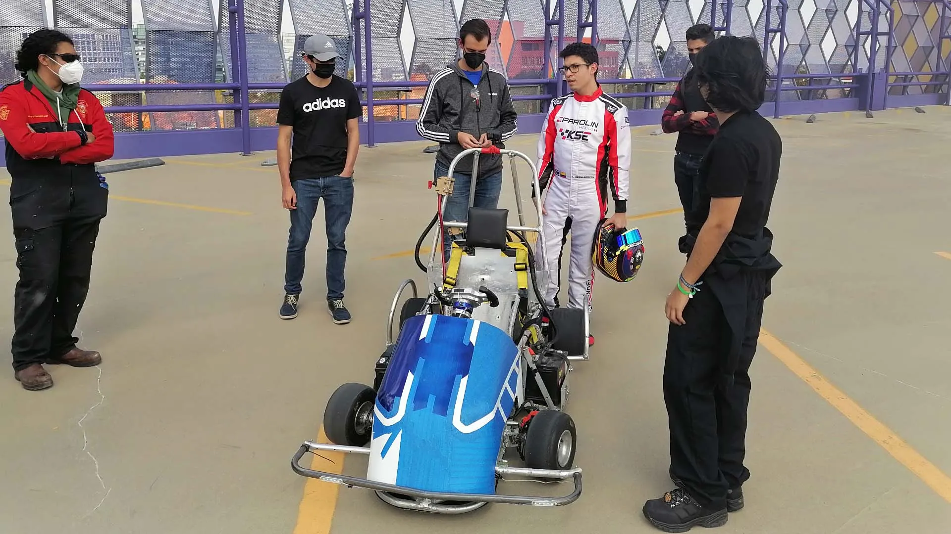 Estudiantes de Tec Santa Fe presentes con escudería en Fórmula E