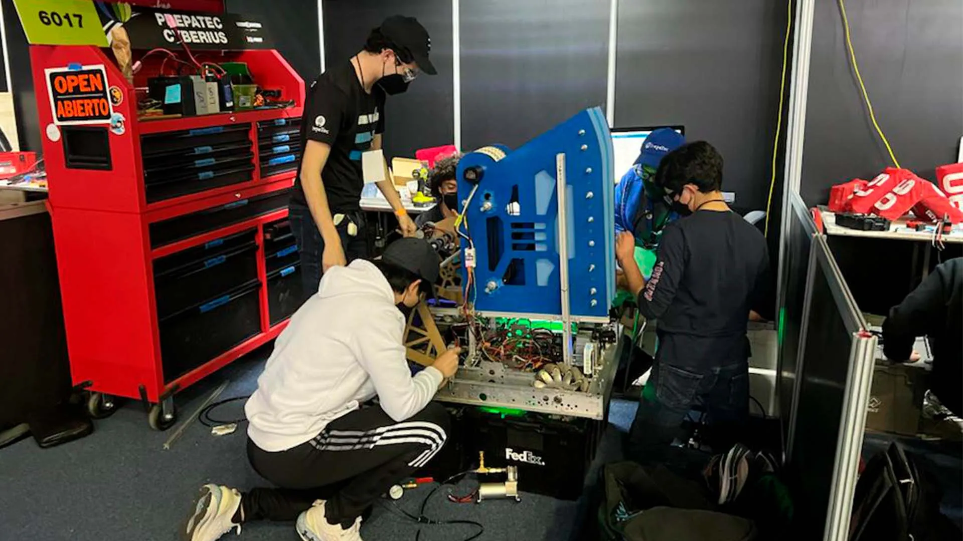 Cyberius en el FIRST Robotic Competition