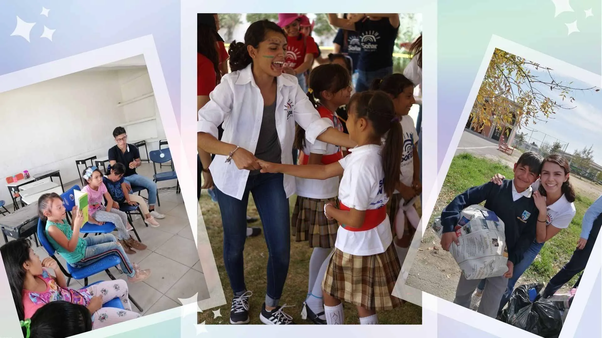 Lili es promotora de la lectura en niños y niñas