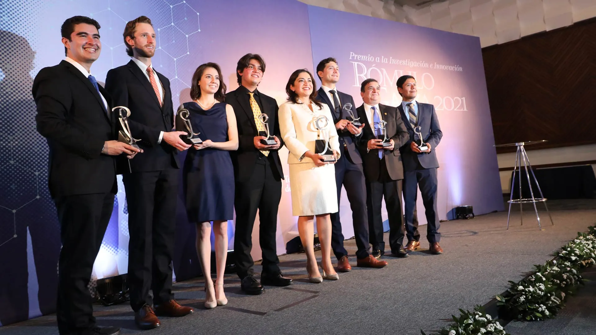 La edición 2021 del Premio Rómulo Garza entrego preseas a 7 proyectos de investigadores Tec.