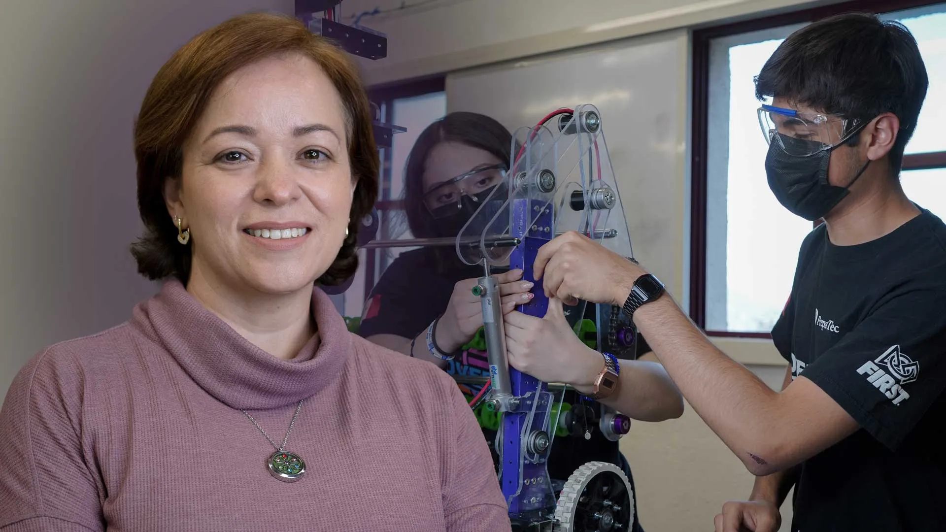 Profesora, madre y ¡head coach en equipo de robótica! de PrepaTec Mty