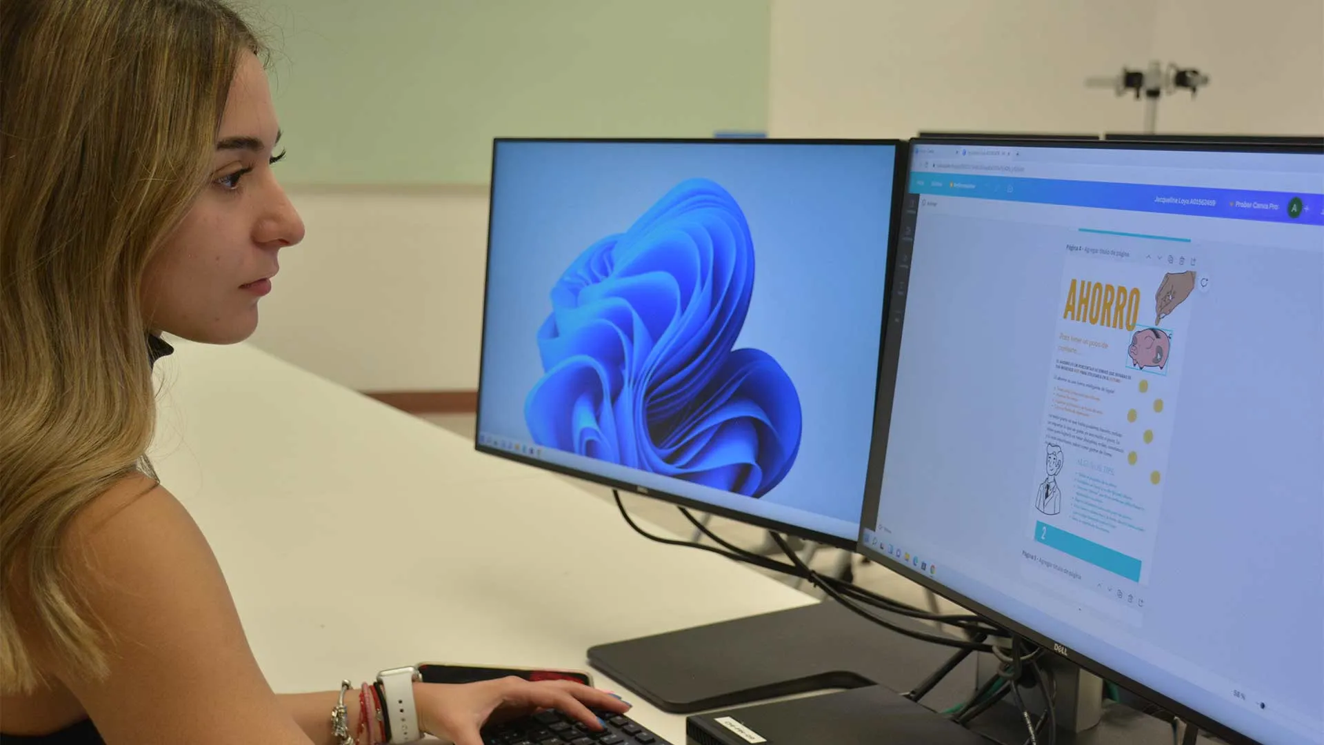 Jacqueline Loya ganó el reto regional de cultura financiera 