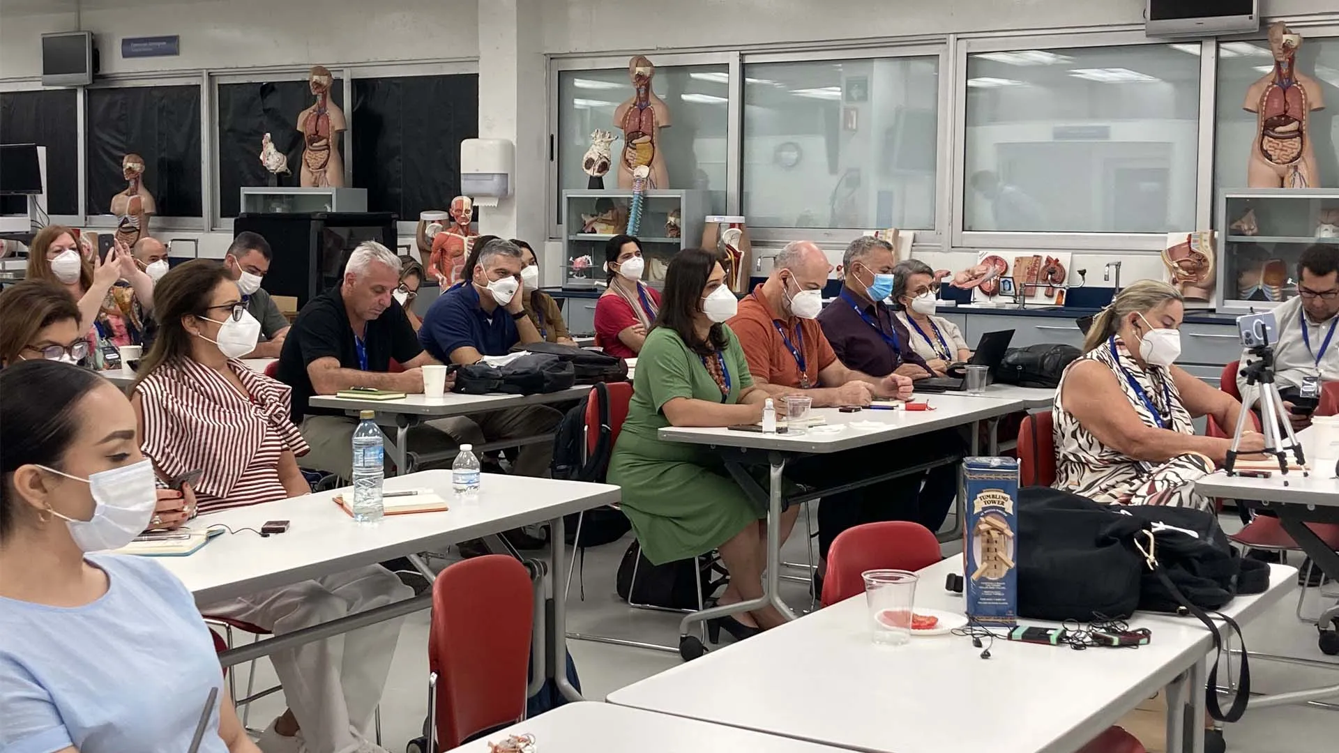 Decanos de escuelas de medicina de Brasil visitan las sedes en Monterrey de la Escuela de Medicina y Ciencias de la Salud del Tec.