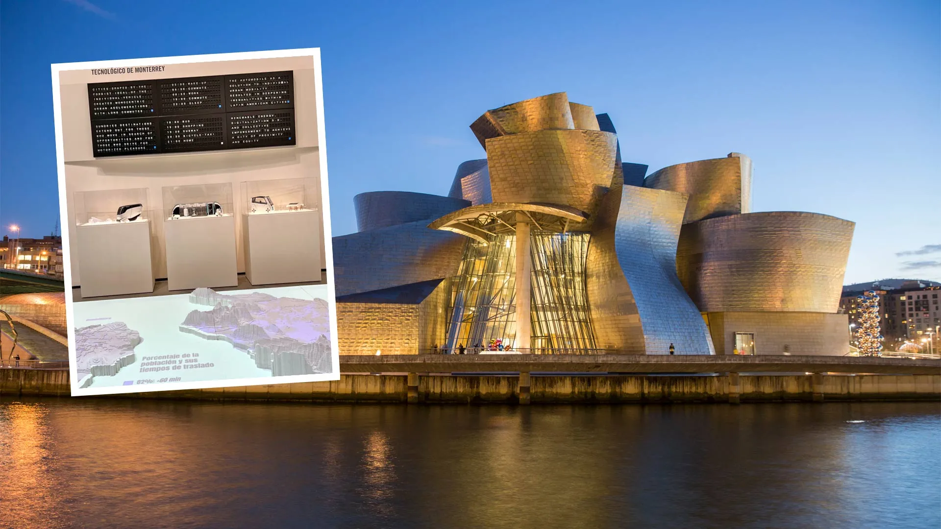 La Escuela de Arquitectura, Arte y Diseño del Tec expone una pieza de estudiantes y profesores en el Museo Guggenheim de Bilbao.