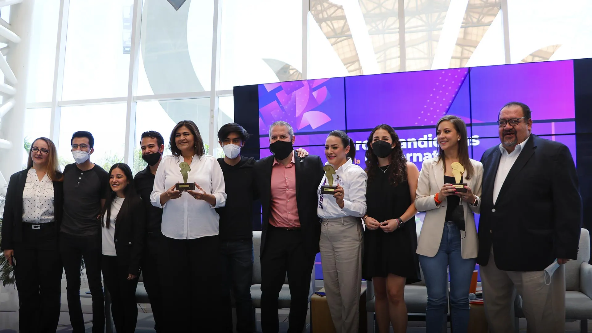 Alumnos dialogan con candidatas a la gubernatura en Aguascalientes