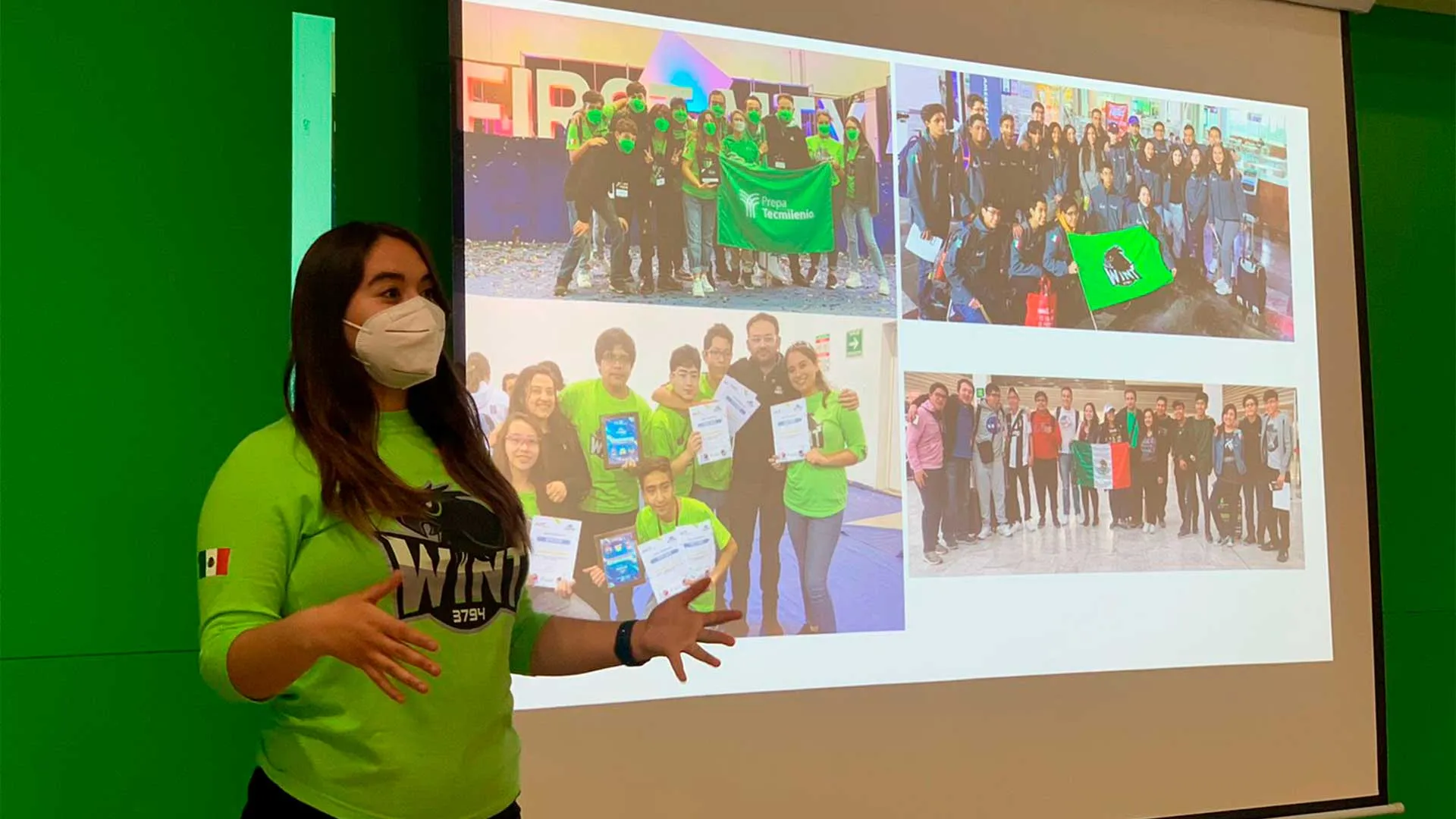 Alumna Tec es subcoach del equipo que irá al mundial de robótica