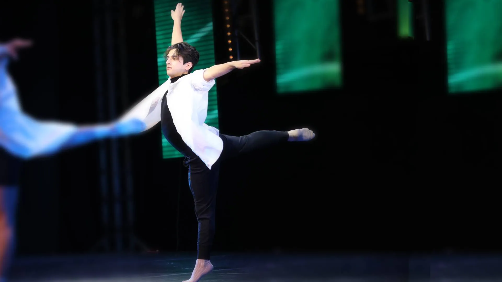 Trading tackles for expression through dance