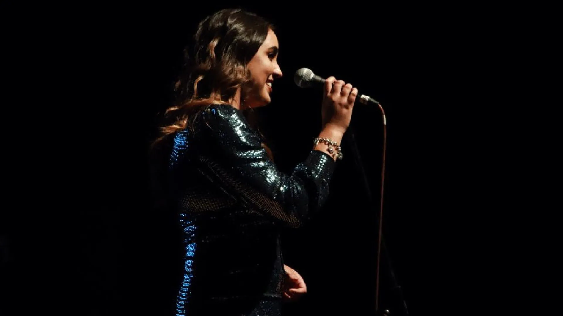 Tatina Puente en el escenario