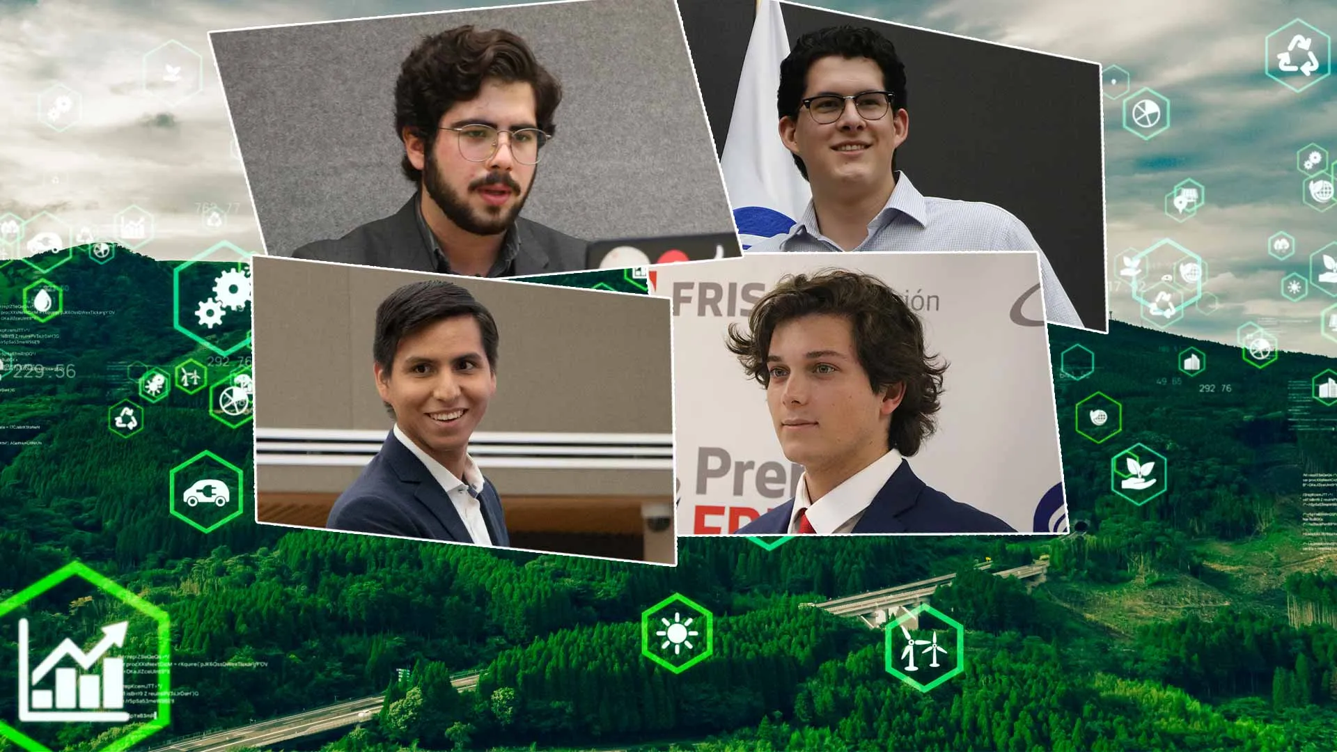 Alumnos del Tec de Monterrey, campus Monterrey, ganadores del Premio FRISA