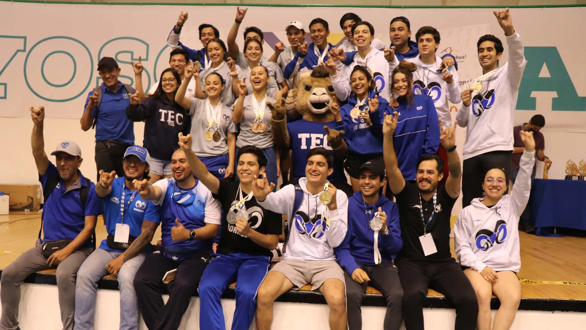 Ganan Borregos 67 medallas en la Universiada Nacional 2022