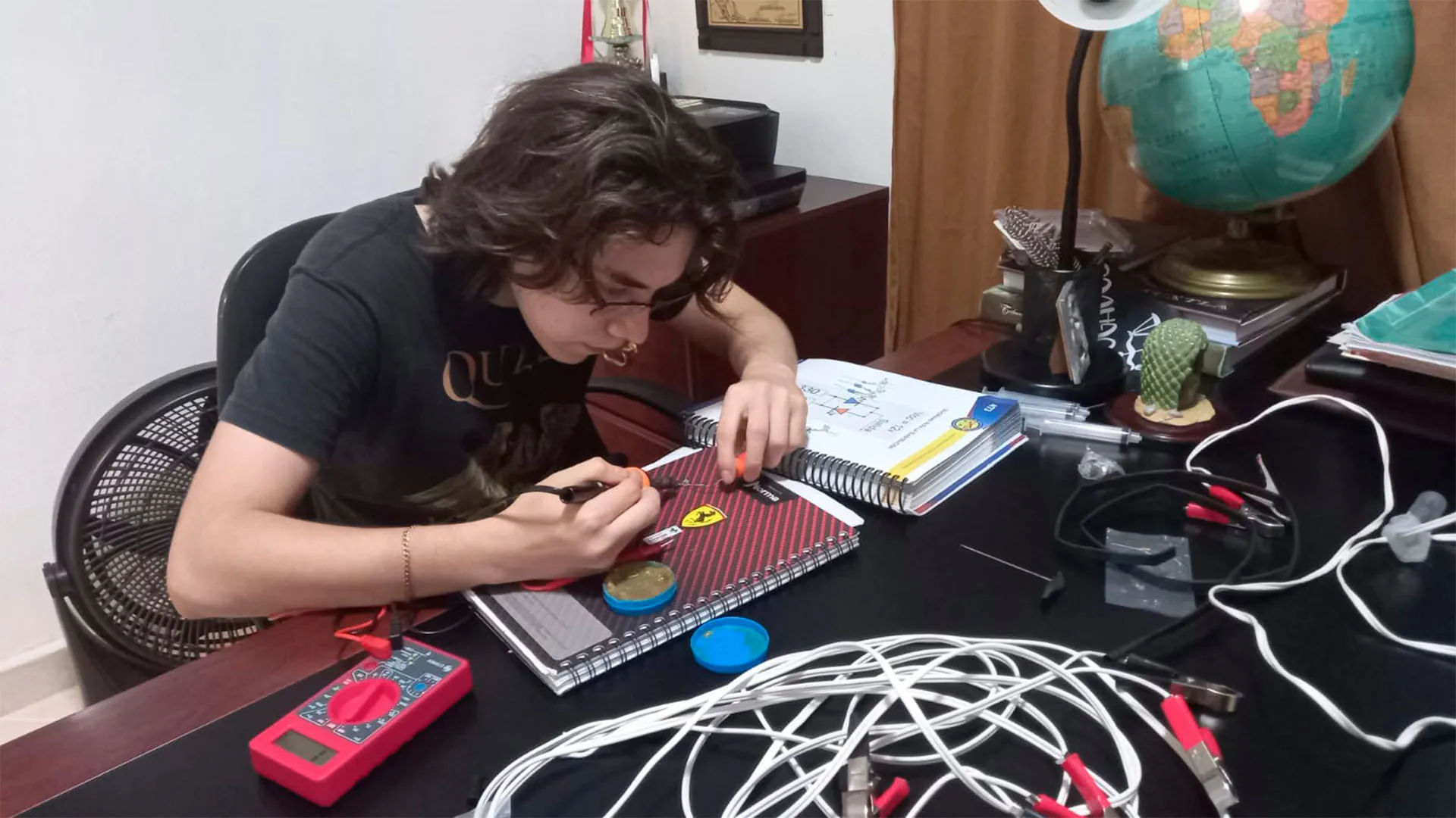 Pablo Chávez, alumno del campus Chiapas