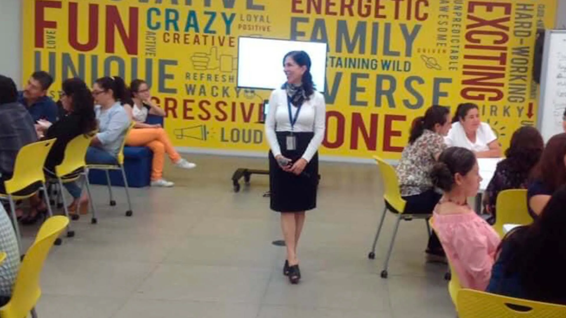 Yolanda Edgar en el Tec campus Chiapas