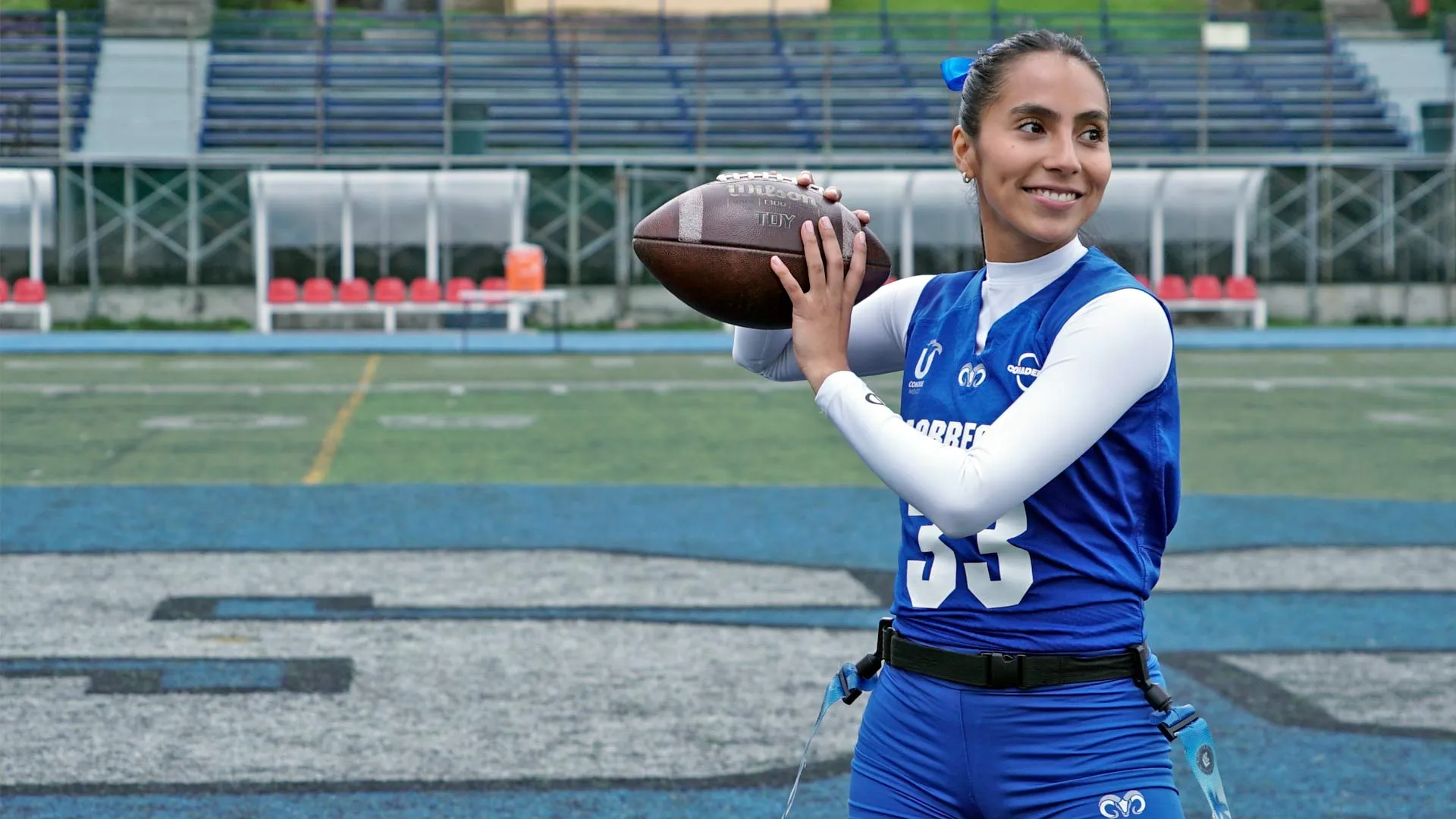 Diana Flores es jugadora de Borregos Santa Fe.