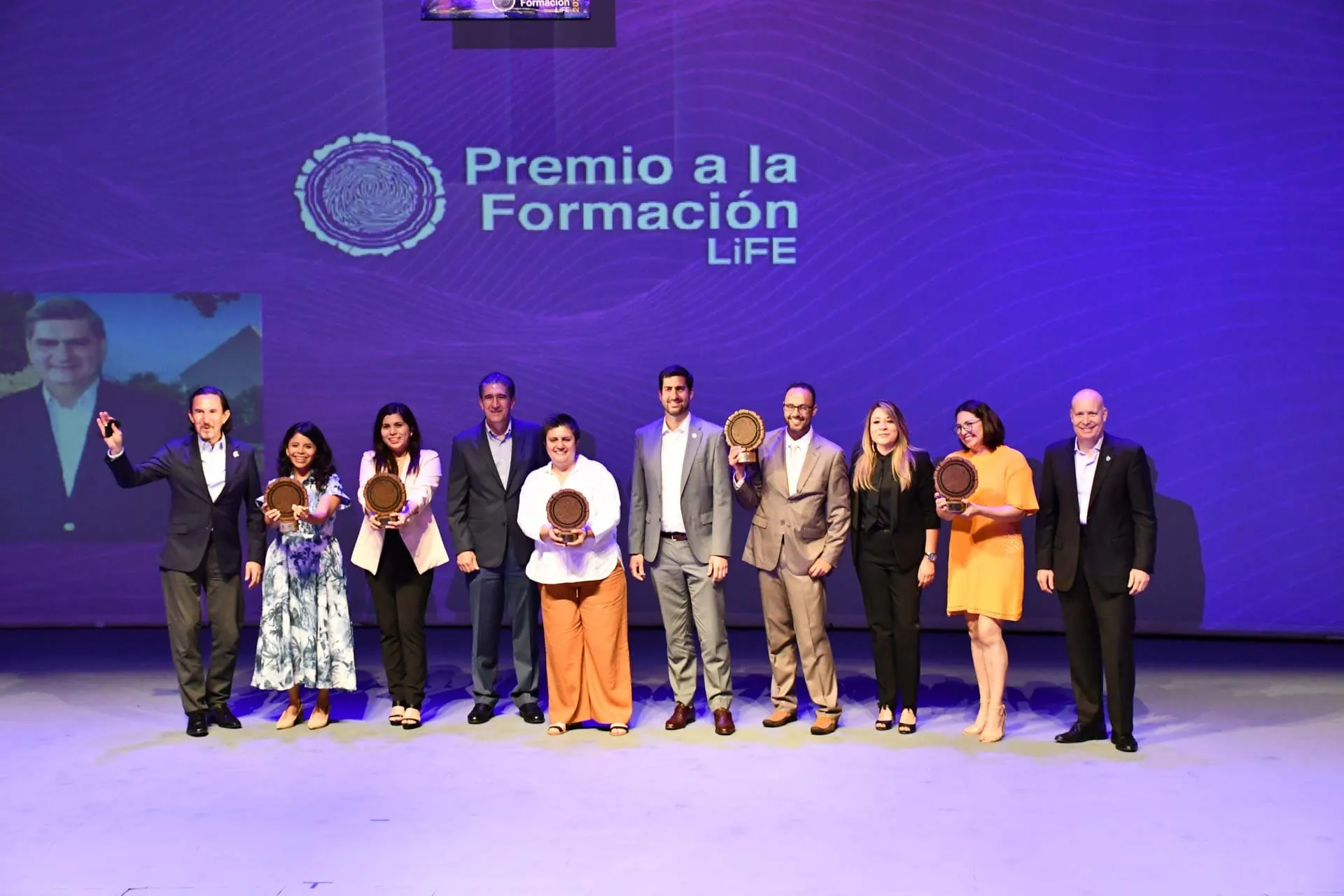 Cinco ganadores de la etapa nacional reciben su Premio a la Formación LiFE